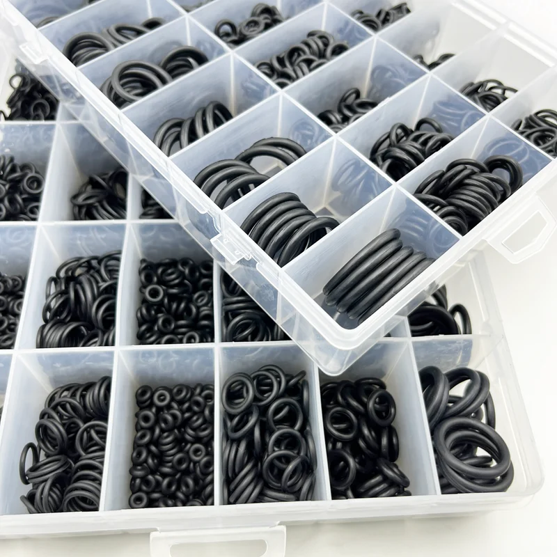 2840p O Ring Sealing Washer Black NBR O-ring Faucet Car Plumbing Gasket Oil Resistant High Temperature CS 1.0-3.1mm Oring Kit