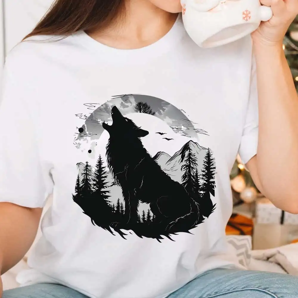 Deer/ Feathers/ Wolf Heat Transfer For clothing DIY Washable T-shirts Iron-on Thermal Sticker Beautiful Animals Patches Applique