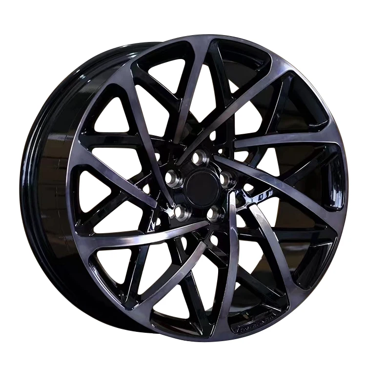 Black Alloy Car Wheels for Cars 1-piece Forged Wheels with Reflectal Forged Wheels for Range