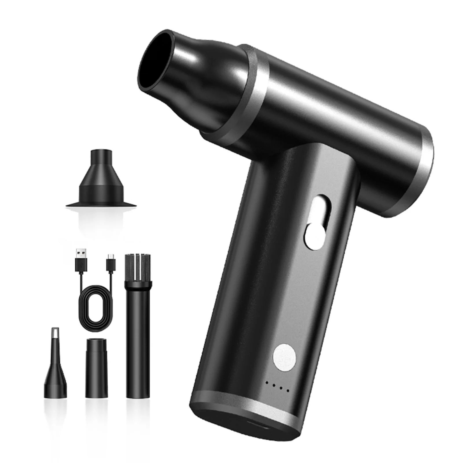 110000PRM Electric Air Duster Brushless Motor Portable Air Blower 2000mAh Handheld Dust Blower for Electric Devices Cleaning