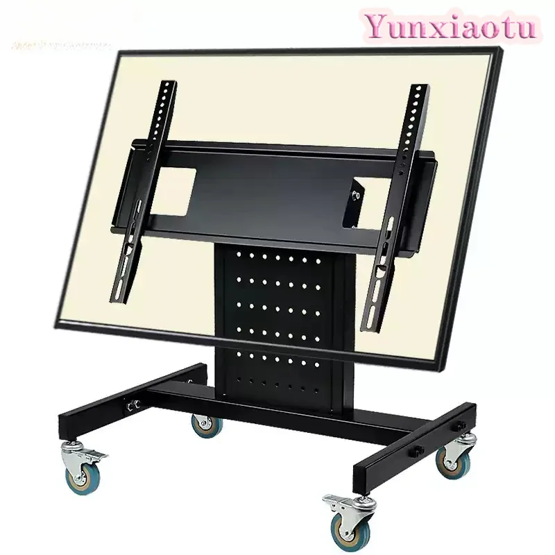 32 50 55 65 Inch Low TV Stand Floor Stand Movable Stage Podium Vertical TV Hanger