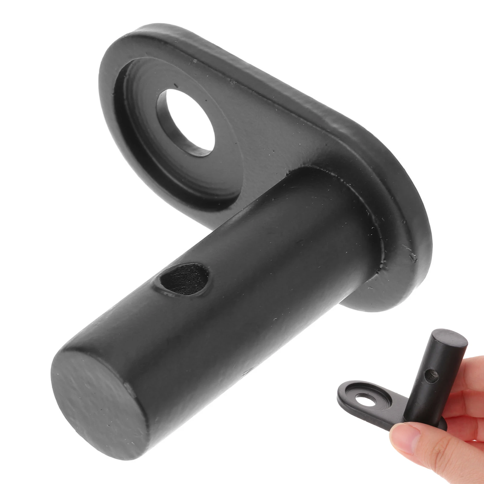Bicycle Trailer Accessories Trailer Coupler Attachment Angled Elbow Steel Hitch For Bike Rear Wheel Durable Easy Install