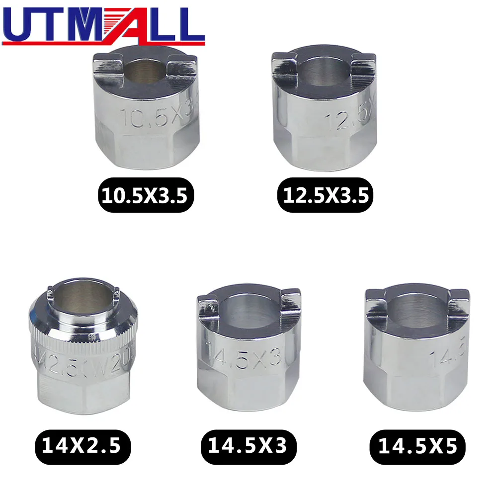 43pcs Steering Hub Suspension Shock Absorber Strut Nut Removal Tool Socket Kit Ratchet Sockets Set