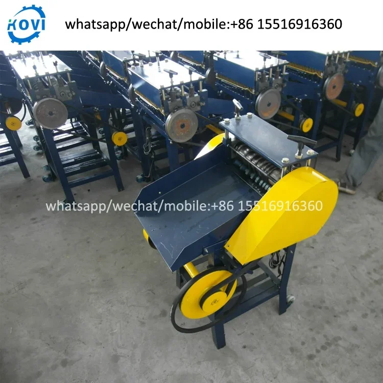 Máquina de crimpagem e corte de fio com motor elétrico multicore