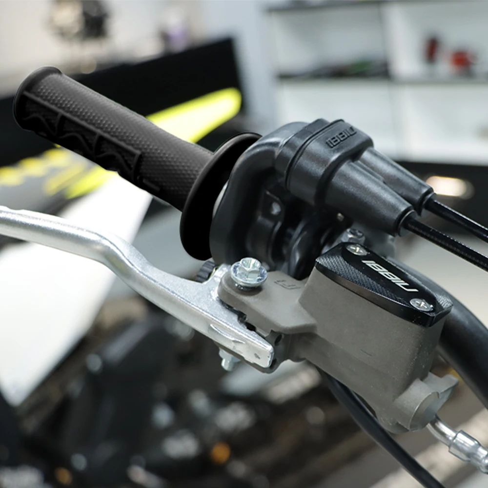 NIBBI Motorrad FCR Vergaser Gaszug Lock-on Griffe Steuerungsbaugruppe für HONDA CRF250-450R KTM EXCF 350 500 Motocross – Detail 2