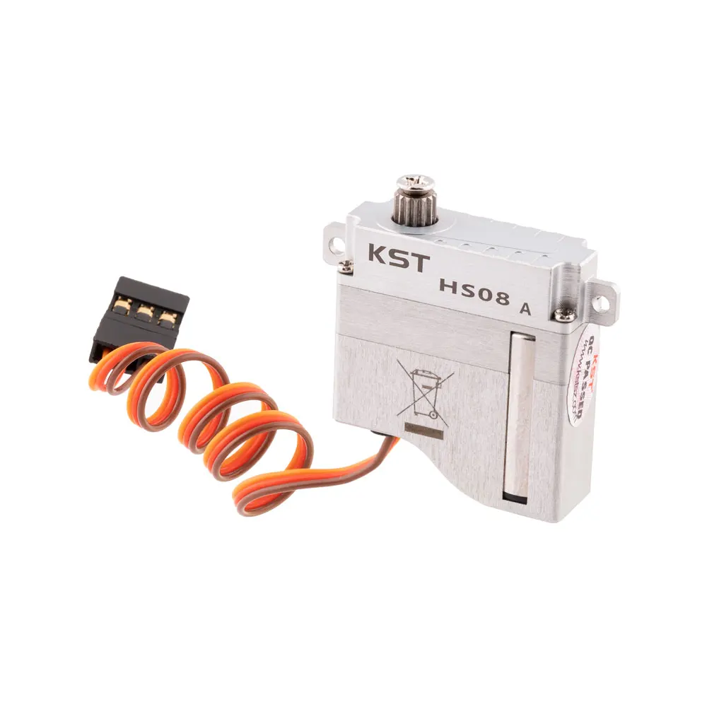 

KST HS08A 6.0Kgf.cm 0.09sec HV Digital Metal Gear Micro Servo For Gliders