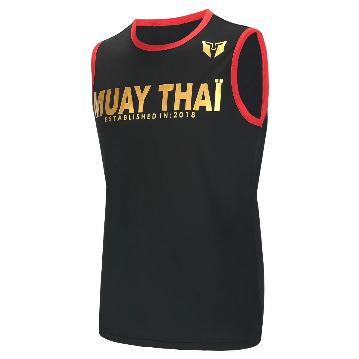 Pugilist man Muay Thai tops Quick-Dry Boxing  Racerback Tank top sports vest cool relaxed Dry Shirt