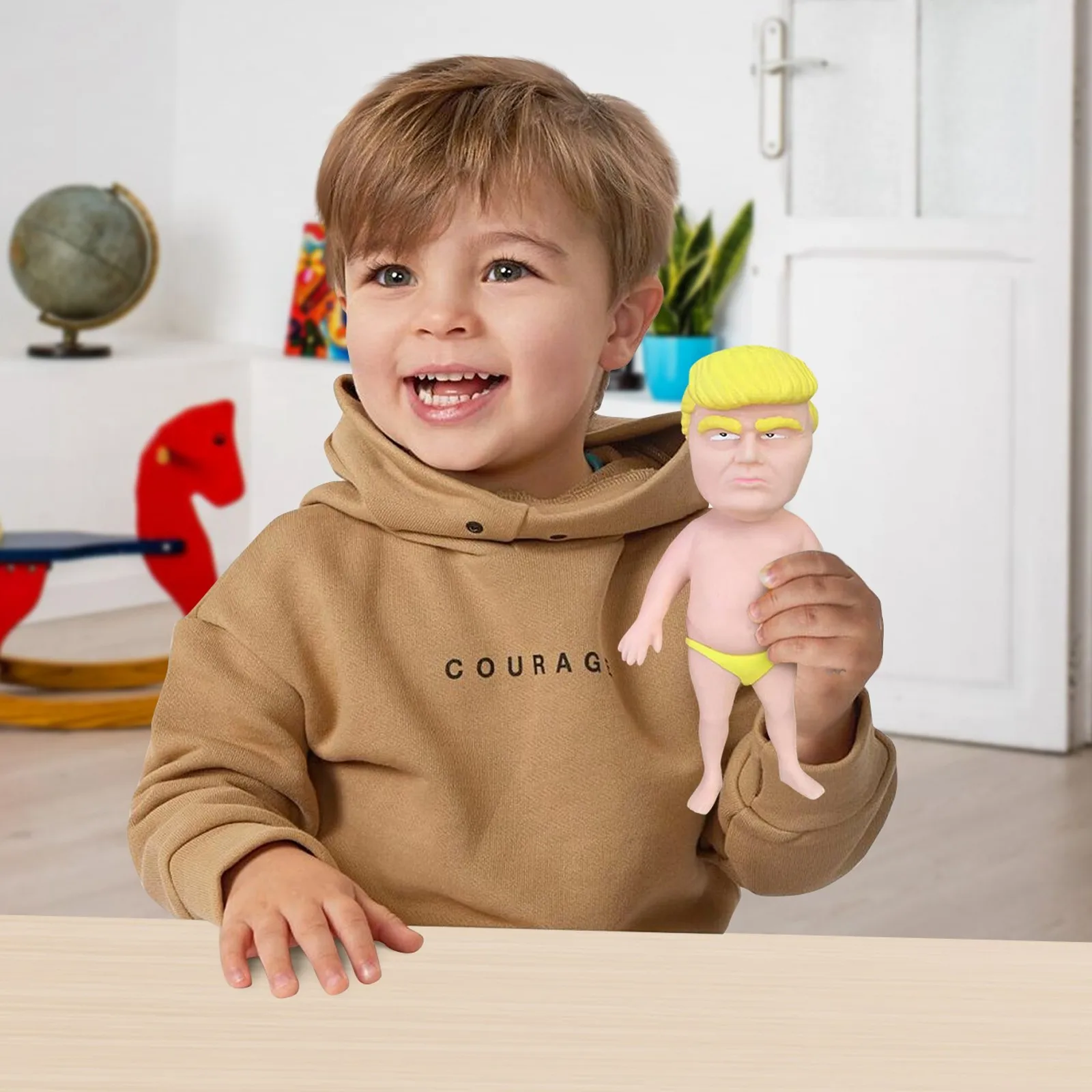 لعبة صغيرة مبتكرة لتخفيف التوتر، مملوءة بالرمل، معسر، وبهية، لعبة إسفنجية لتخفيف الضغط