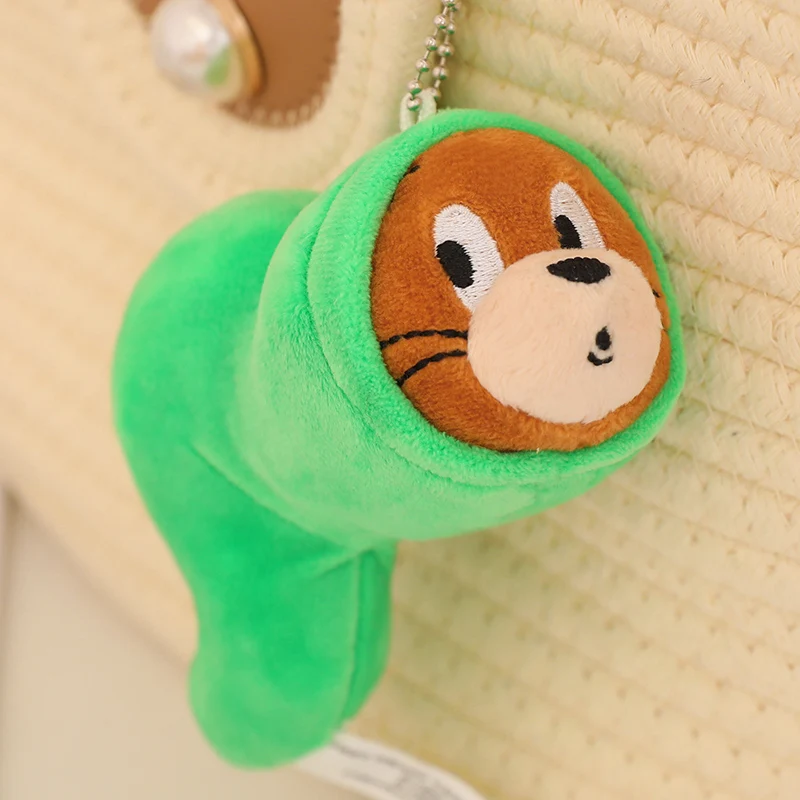 Chat Tom Mouse Jerry jouets en peluche Anime Animal peluche poupée sac à dos pendentif porte-clés sac à bandoulière décoration enfants cadeaux d'anniversaire