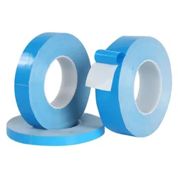 25meter/Roll 8mm 10mm 12mm 20mm Width Transfer Tape Double Side Thermal Conductive Adhesive Tape for Chip PCB LED Strip Heatsink