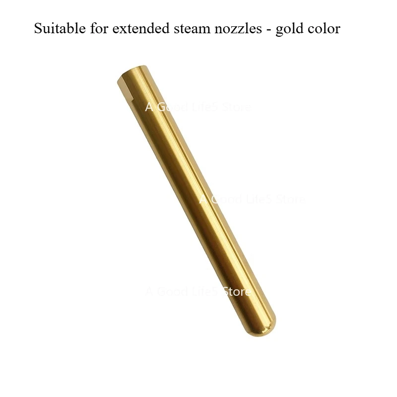 ينطبق على La Pavoni الإيطالية عربة ماكينة القهوة فوهة أنبوب البخار قضيب با الملحقات المعدلة #3