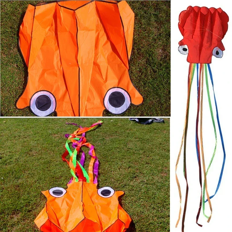 New Octopus Kites Flying Toys for Children Kites Line Professional Winds Kites Factory Adults Kite Kitesurf Toy