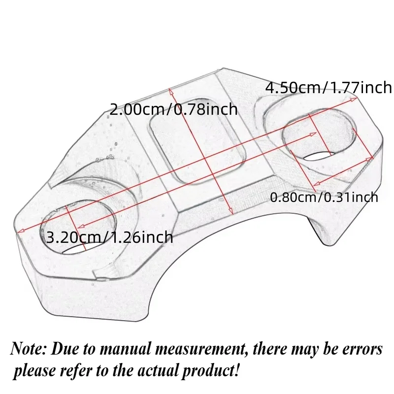 1pc Motorcycle CNC Aluminum Brake Clutch Master Cylinder Clamp Cover Handlebar Mount For Honda Yamaha Kawasaki Suzuki KTM