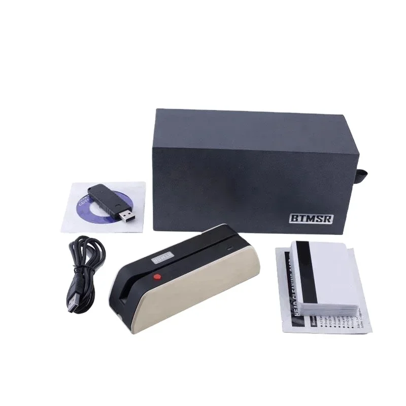 

BT X6 magnetic stripe 3 tracks card read and writer encoder