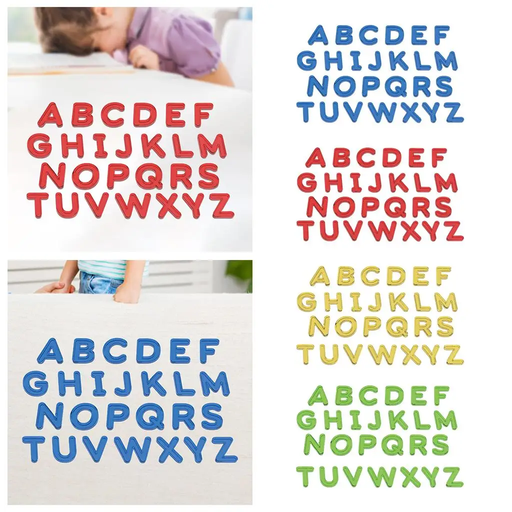 Plastic ABC Alphabet Letter Pre- Early Learning Educational Developmental Teaching Aids Party Sensory Toys Birthday Gift