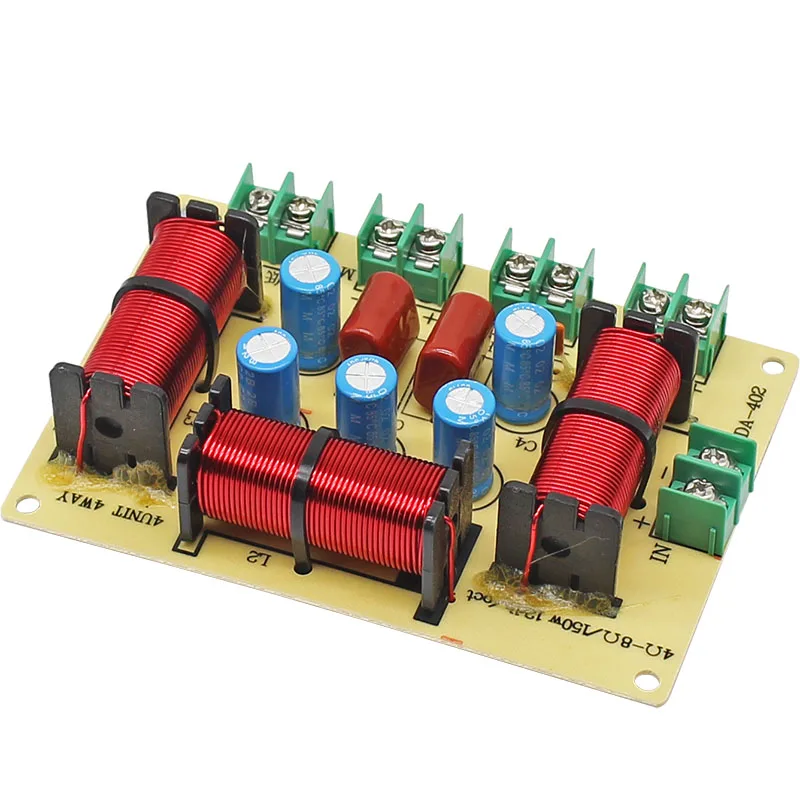 Divider One High, One Middle, Two Low, Four Divider 120W Sound Box Solderless Home Speaker Modification Splitter Board