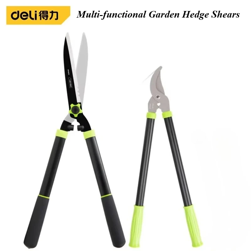 

1Pcs Gardening Hedge Shears Garden Tools Pruning Shears Anti-Slip Handle Loppers Garden Scissors High Branch Shear Pruning Tools