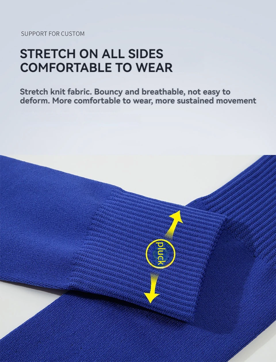 Loogdeel Fußball-Beinschoner-Socken für Erwachsene und Kinder, Schienbeinschützer, Wadenschutz-Socken, Beinabdeckung, atmungsaktive Sportsocken – Detail 6