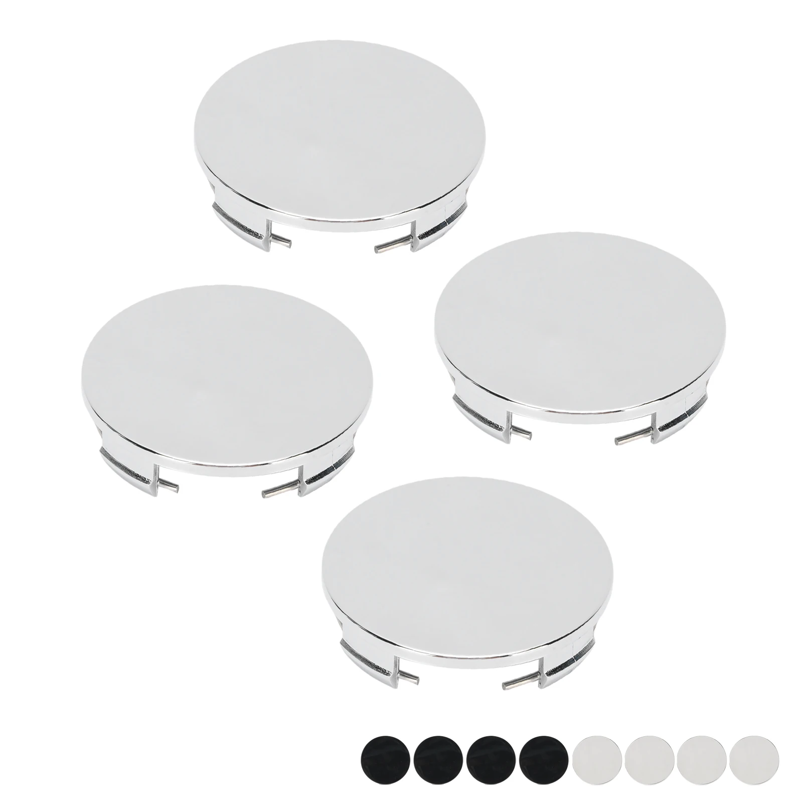 4PCS 65MM 2.6 Inch Wheel Center Caps Anti Falling Fastening 62.2mm ID Universal Hub Center Cover Car Wheel Hub Center Cap new view 2