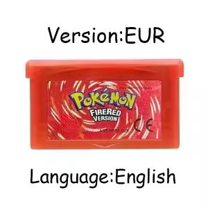 USA/EUR/ESP/ITA/NOE/FRA Pokemon Series Video Game Cartridge Pokemon Emerald FireRed LeafGreen Ruby Sapphire for GBA - Image 12