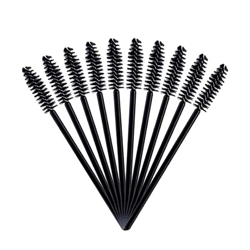 12pçs varinhas de rímel, escovas de cílios de nylon, ferramentas de maquiagem profissional para curvatura, extensão de cílios, sobrancelhas de separação