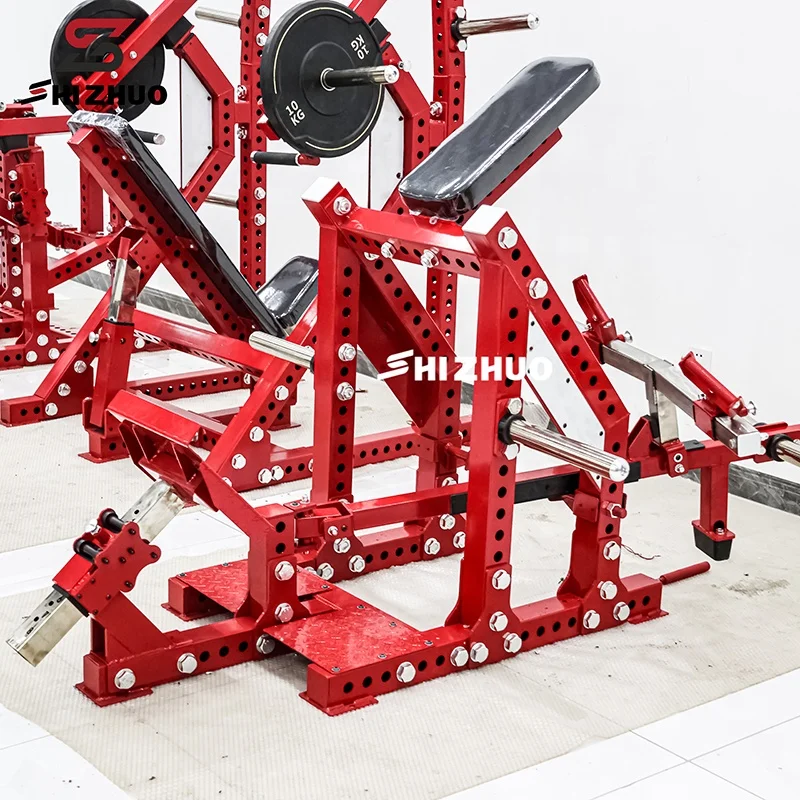 

Shizhuo SZ102 Strength Training Commercial Gym Fitness Plate Loaded Chest Supported T Bar Row Machine for Sale