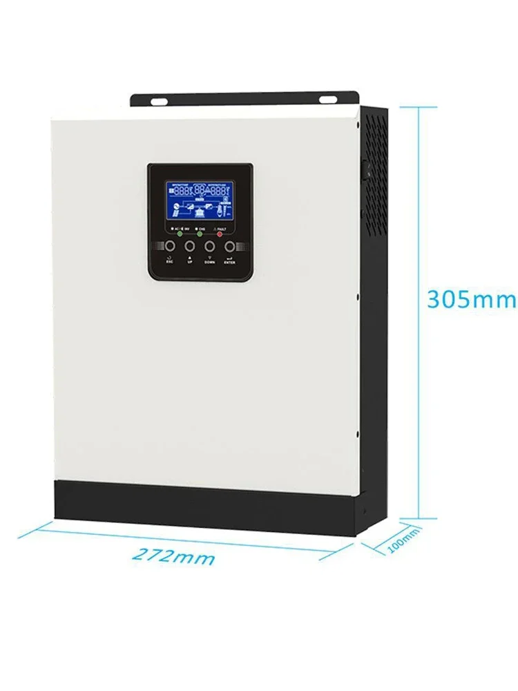 3KVA solar inverter 24V household off grid photovoltaic reverse control integrated machine with MPPT 40A controller