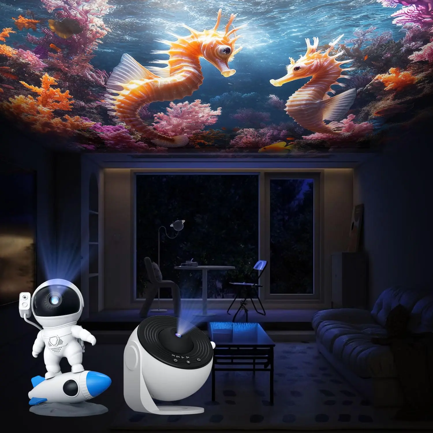 Realistic Constellation,Galaxy Star Projector Night Light Discs,Night Light Galaxy Projector Starry Sky Planetarium Lamp 6 Pack,