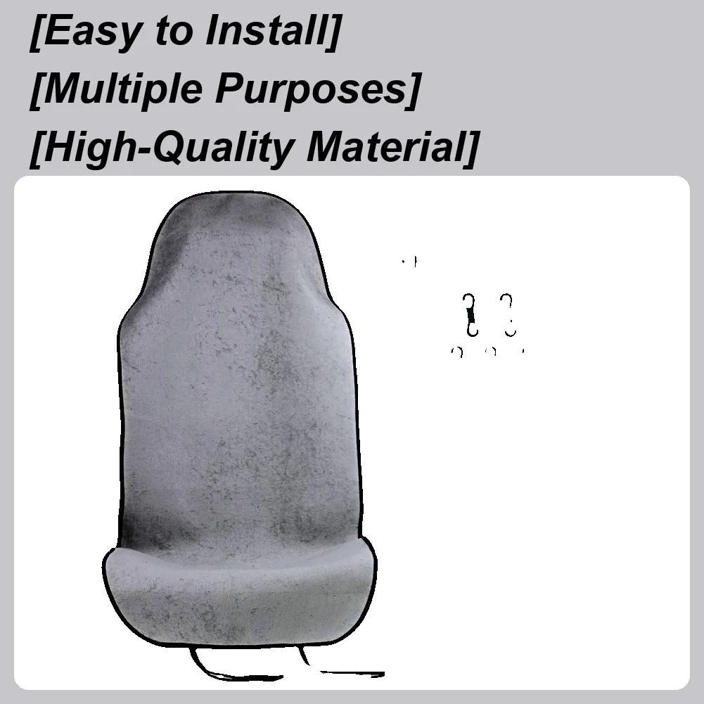 

Universal Waterproof Sweat Towel Car Seat Cover For Post Gym Workout Running Swimming Beach And Hiking Anti Slip Bucket Seat