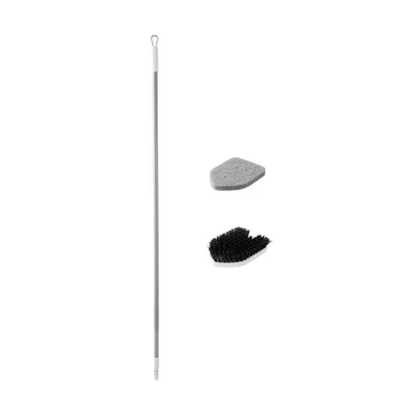 

440 telescopic long handle cleaning brush bathroom tile toilet triangle brush multi-function floor brush