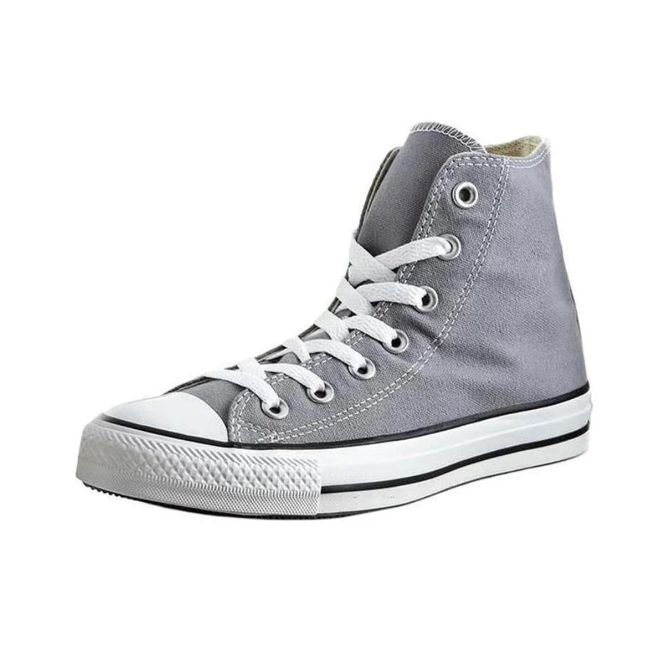 Converse Chuck Taylor Hi Canvas Shoes Unisex High Top Gray 147128C