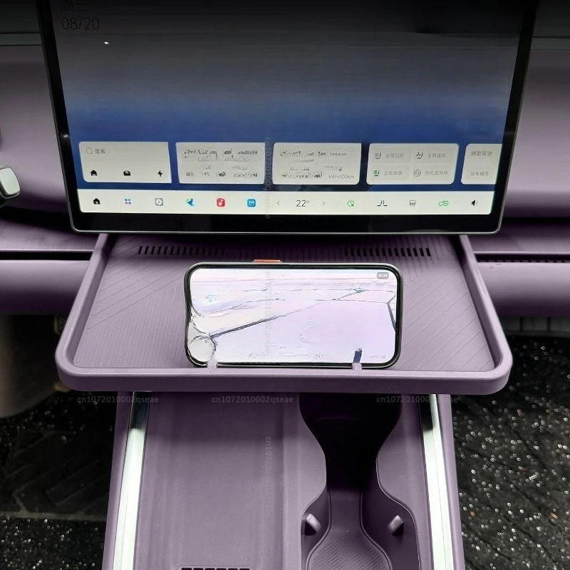 Multifunktionales kleines Tischbrett, Aufbewahrungsbox für die Beifahrer-Mittelkonsole, Innenzubehör für LEAPMOTOR C16 C10 2025 2026 – Detail 4