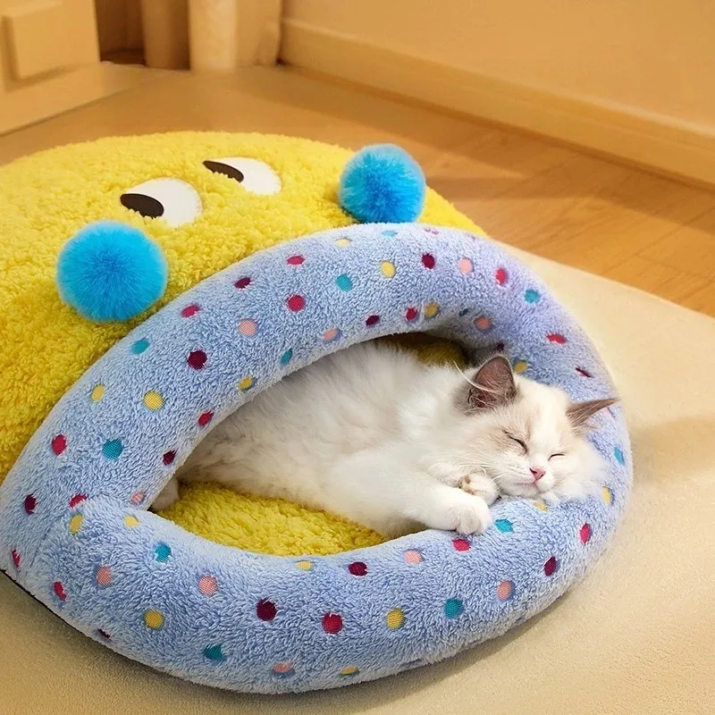 

Winter Cat Bed Pet Cats Dog Sleeping Bag Sofa Puppy Kitten Dogs Cat Accessories Sleeping Beds Catnap Mat Pets Cats Supplies