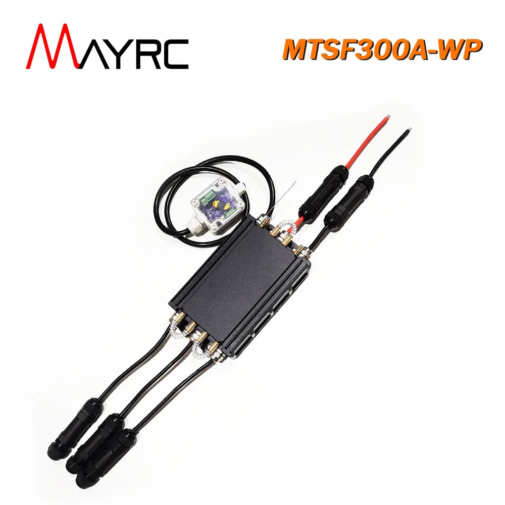 

MAYRC 300A ESC 14S Водонепроницаемый контроллер скорости 100KV 200KV бесщеточный двигатель с водяным охлаждением IP68 пульт дистанционного управления для Efoil доски для серфинга