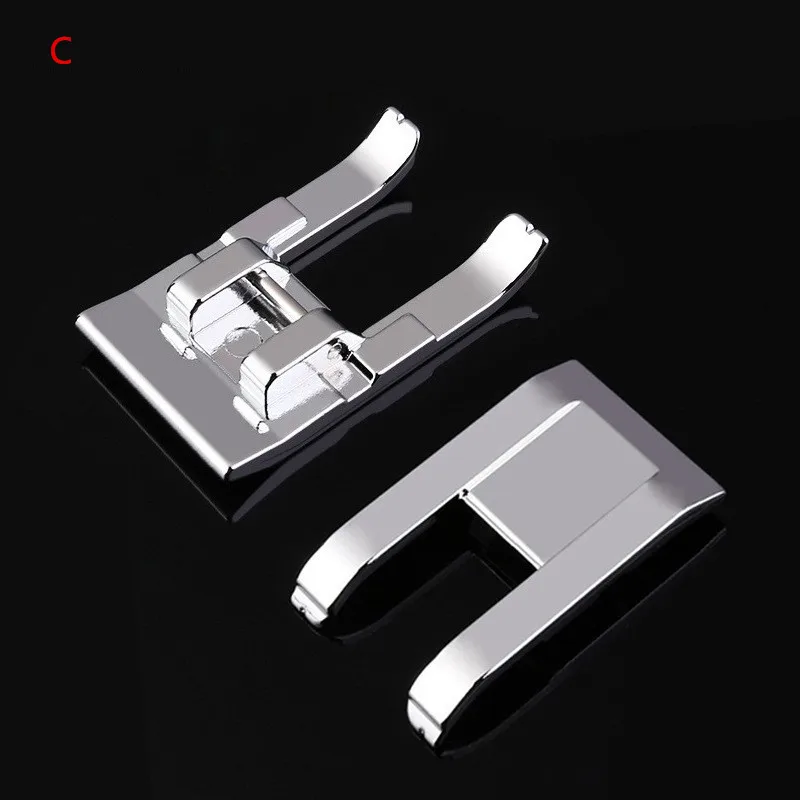 Sewing Accessories Feet For Household Machine Open Toe Embroidery Presser Foot Domestic Snap On Transparent Brother Singer Clear