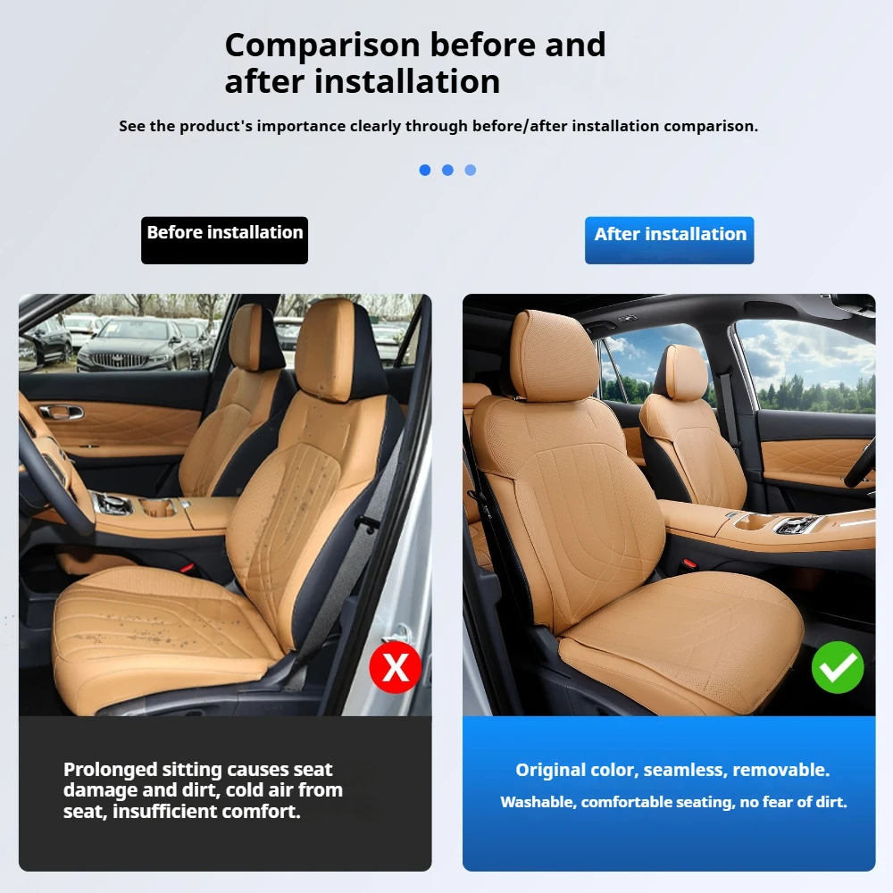 Para Geely Starship, protector - Leather Car Seat Cover reseña y precio