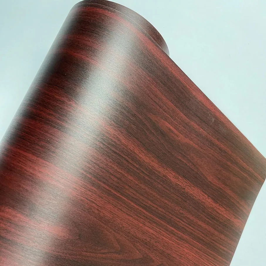 Good quality  W1371 Wood PVC Grain Sticker Wood VINYL Wood PVC film internal decoration wood grain pvc vinyl film