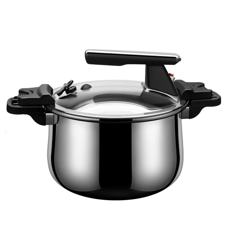 Versatile and Convenient Stainless Steel Micro Pressure Cooker with Large Capacity for Electric Stove Gas Security