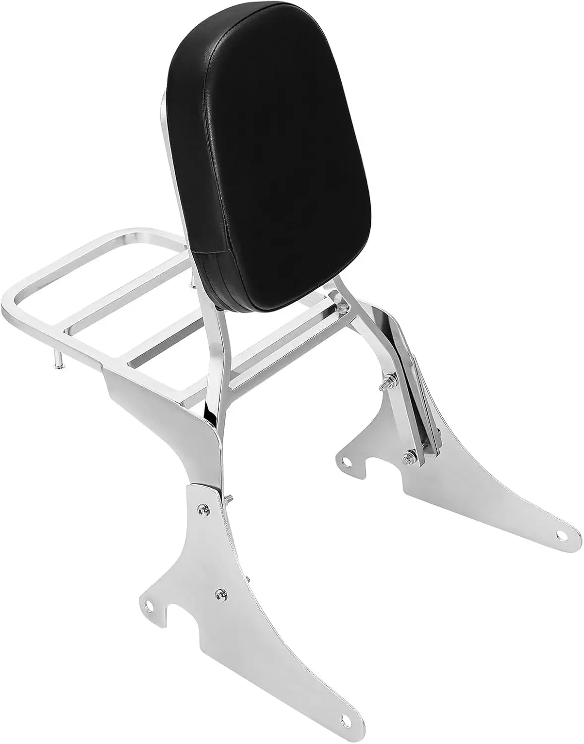 

Chrome Backrest Sissy Bar Luggage Rack Fits for Kawasaki Vulcan VN 400 800 1995-2012