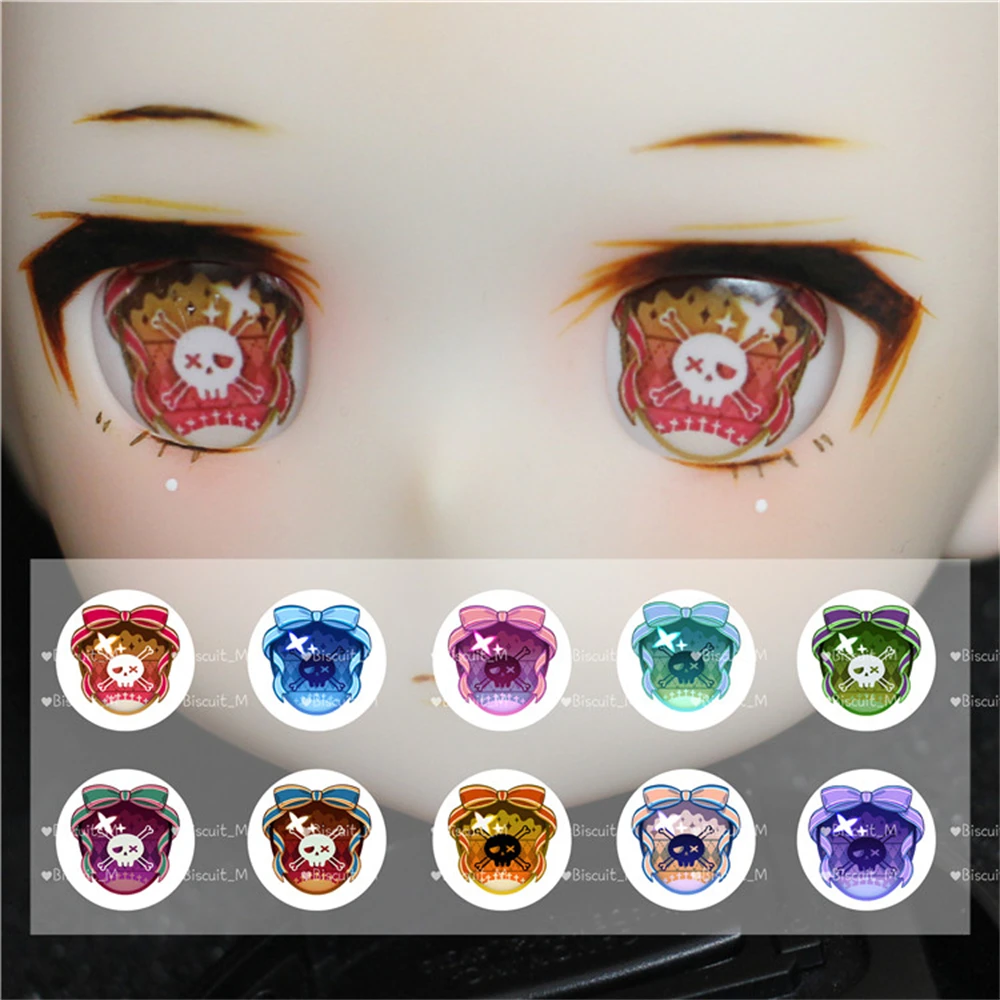 

BJD Eyes doll eyes 8mm-24mm doll laser bow Eyes for toys 1/8 1/6 1/4 1/3 SD DD doll accessories 8mm-24mm doll eyes