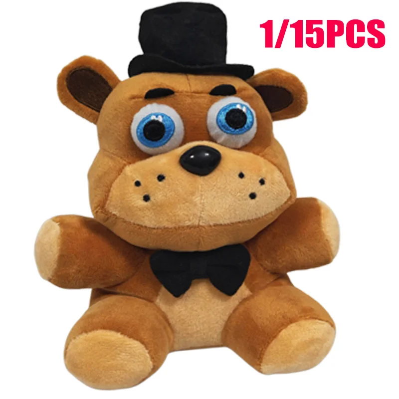 Five Nights at Freddy's FNAF - Lindos Peluches de Personajes del Juego: Bonnie, Foxy, Oso y Muñecos de Peluche de Freddy
