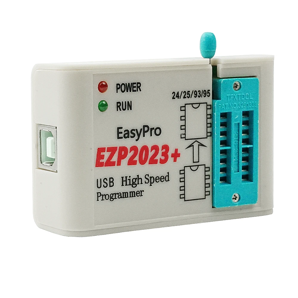 100% Original CH554T EZP2023 USB SPI Programmer + 4 Adapter Support 24 25 93 95 EEPROM 25 Flash Bios Minipro Identify Chips Auto