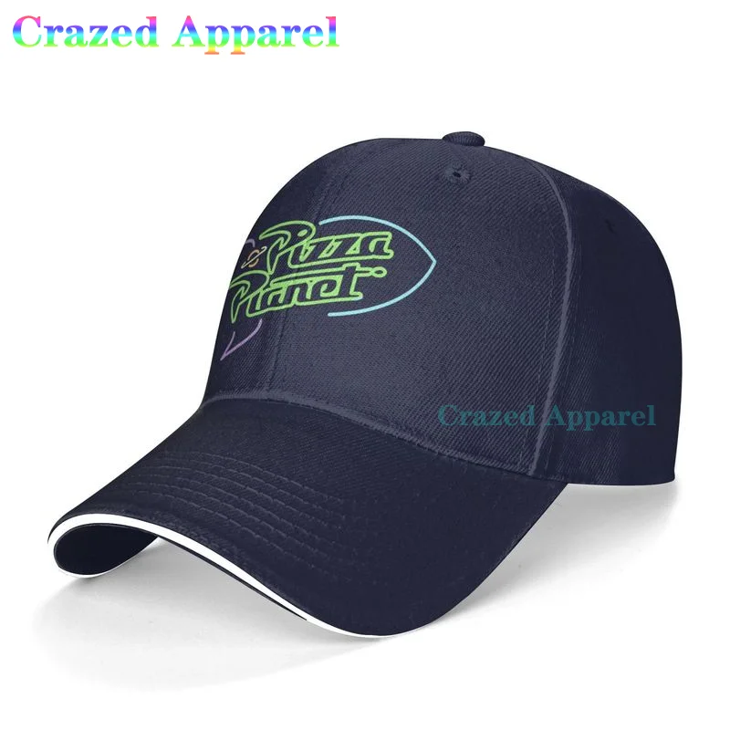 Denim Cap Pizza Planet Baseball Dad Cap Classic Adjustable Casual Sports for Men Women Hats