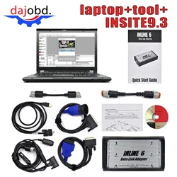 2025 INLINE 6 V8.9 V8.7 V9.3 Data Heavy Duty INLINE6 For Cummins Diagnostics Complete INLINE Heavy Duty Truck Diagnostic Tool