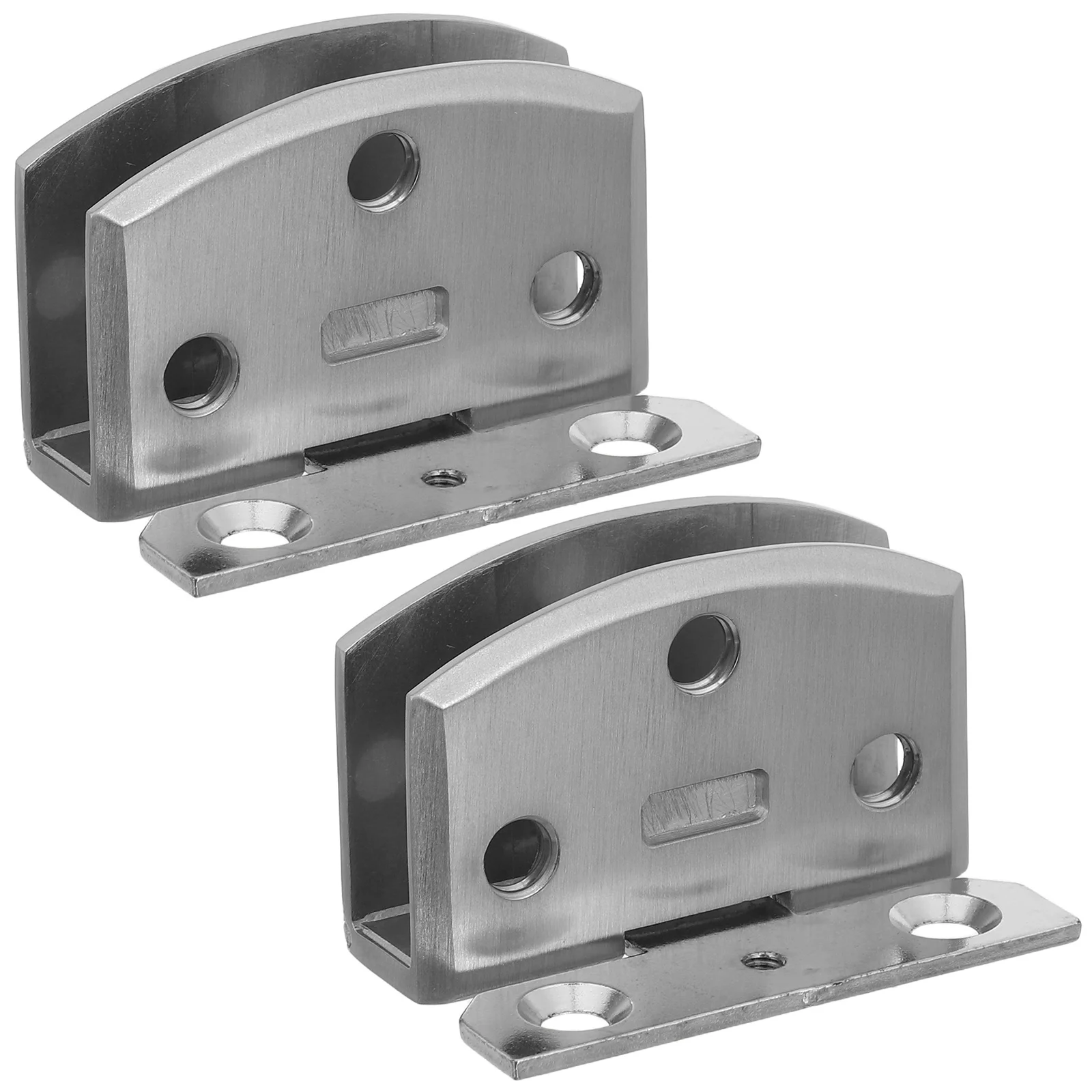 

Glass Door Hinge Heavy Duty Self Closing for Frameless Cabinets Bathroom Wardrobe Interior Doors Smooth Operation