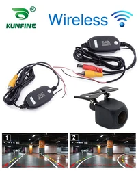 Cámara de visión trasera Universal inalámbrica para coche, 720P, 1080P, AHD, IP68, LED