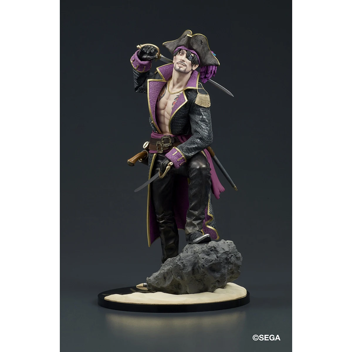 DIGSTA Captain Majima Goro (Like a Dragon: Pirate Yakuza in Hawaii) Anime Figure Original Collectible Model Toy