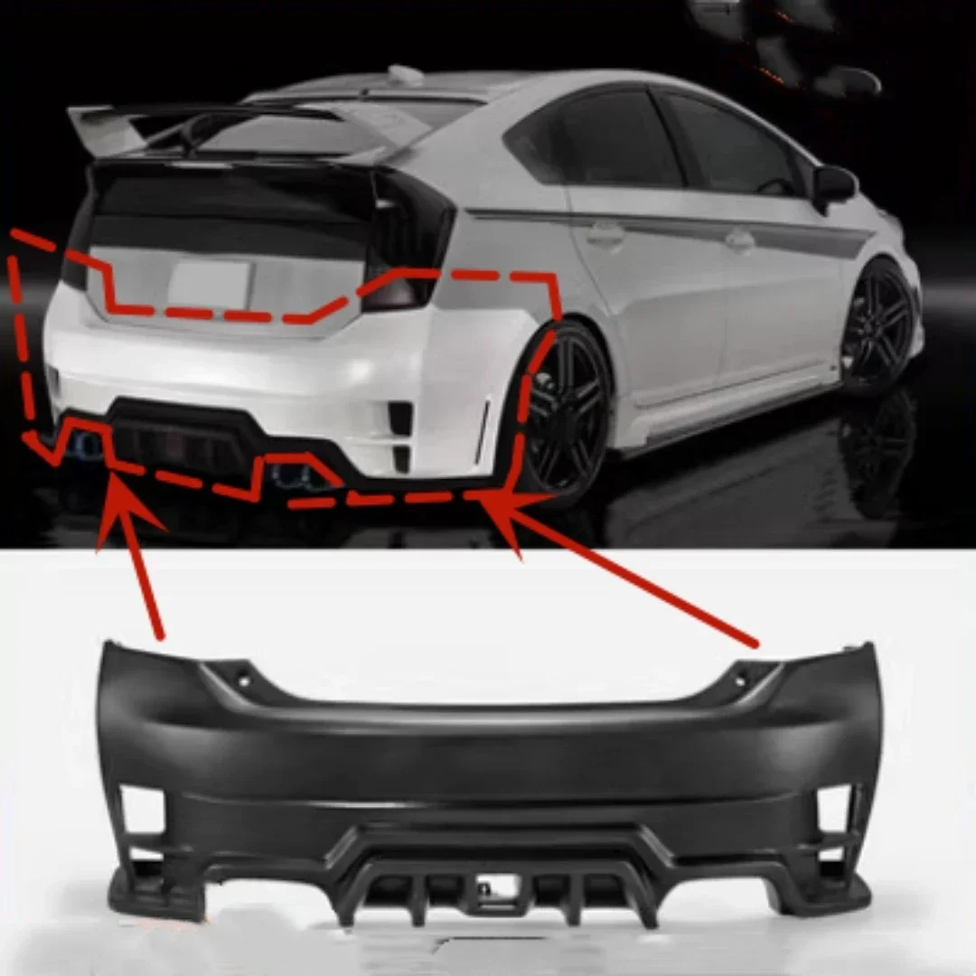

Rear Bumper Assembly For Toyota Prius Modified New Style Rear Lip Auto Accessories