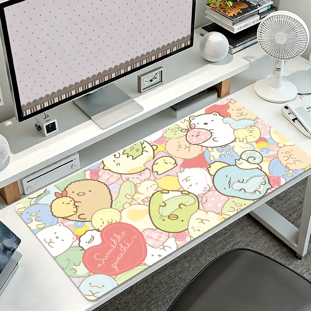 Cartoon S-sumikko Gurashi Mouse Pad Non-slip Thickened MousePad Student Gaming Cushion Large Writing Lockedge Office