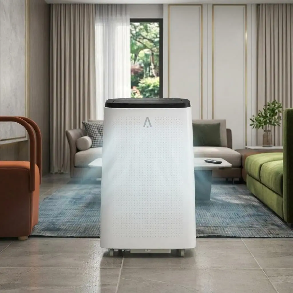 3 In 1 Portable Air Conditioner Energy Efficient Cooling Dehumidifier And Fan AC Unit Quiet Operation With Remote 24H Timer And Easy Install Window Kit Cools Up To 800 Sq Ft